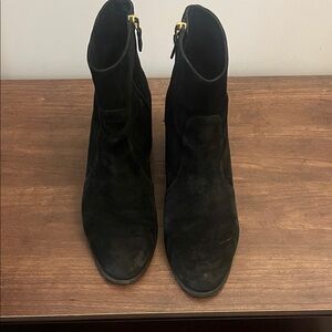 Stuart Weitzman Black Ankle Booties